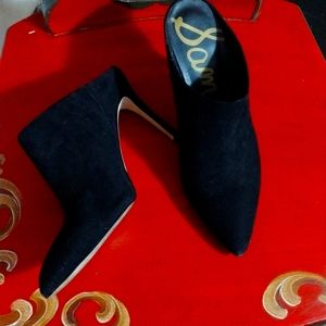 Sam Edelman Oran black suede heels